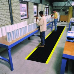 Cushion Trax Ultra Anti-Fatigue Mat 3x12 ft product line install