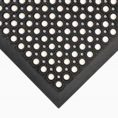 SaniTop Anti-Fatigue Mat 3X5 ft Black