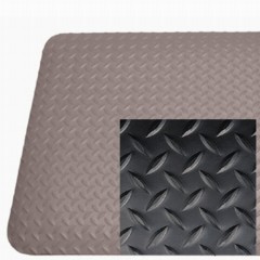 Industrial Floor Mats Cushion Comfort Diamond Dekplate 2 x 3 feet