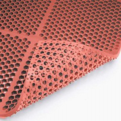 Honeycomb Medium Duty Red Mat 3x4 Feet