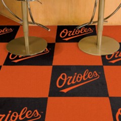 Carpet Tile MLB Baltimore Orioles 18x18 Inches 20 per carton