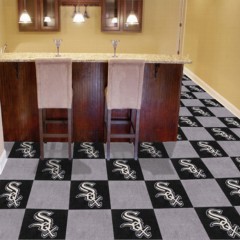 Carpet Tile MLB Chicago White Sox 18x18 Inches 20 per carton