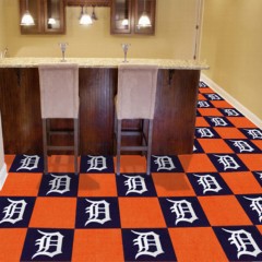 Carpet Tile MLB Detroit Tigers 18x18 Inches 20 per carton