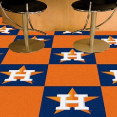 Carpet Tile MLB Houston Astros 18x18 Inches 20 per carton