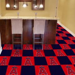 Carpet Tile MLB Los Angeles Angels 18x18 Inches 20 per carton