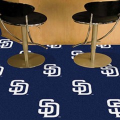 Carpet Tile MLB San Diego Padres 18x18 Inches 20 per carton