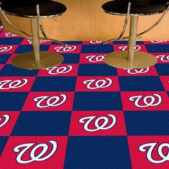 Carpet Tile MLB Washington Nationals 18x18 Inches 20 per carton