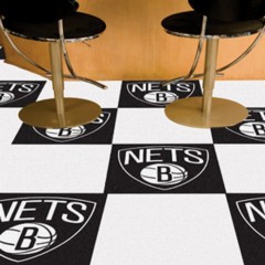 Carpet Tile NBA Brooklyn Nets 18x18 Inches 20 per carton