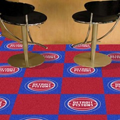 Carpet Tile NBA Detroit Pistons 18x18 Inches 20 per carton