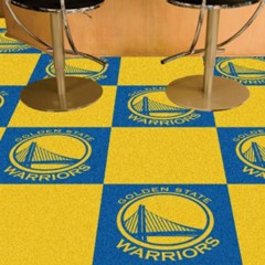 Carpet Tile NBA Golden State Warriors 18x18 Inches 20 per carton