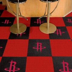 Carpet Tile NBA Houston Rockets 18x18 Inches 20 per carton