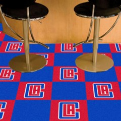 Carpet Tile NBA Los Angeles Clippers 18x18 Inches 20 per carton
