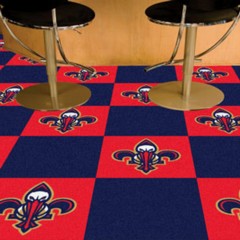 Carpet Tile NBA New Orleans Pelicans 18x18 Inches 20 per carton