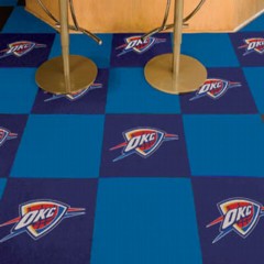 Carpet Tile NBA Oklahoma City Thunder 18x18 Inches 20 per carton