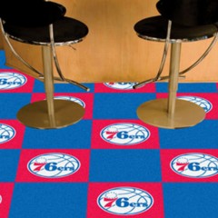 Carpet Tile NBA Philadelphia 76ers 18x18 Inches 20 per carton
