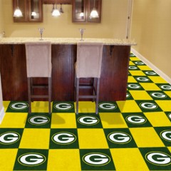 Carpet Tile NFL Green Bay Packers 18x18 Inches 20 per carton