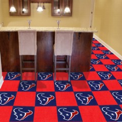 Carpet Tile NFL Houston Texans 18x18 Inches 20 per carton