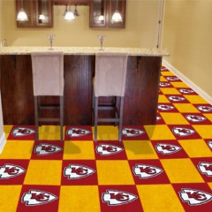 Carpet Tile NFL Kansas City Chiefs 18x18 Inches 20 per carton