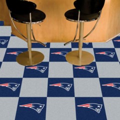 Carpet Tile NFL New England Patriots 18x18 Inches 20 per carton