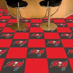 Carpet Tile NFL Tampa Bay Buccaneers 18x18 Inches 20 per carton
