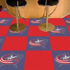 Carpet Tile NHL Columbus Blue Jackets 18x18 inches 20 per carton