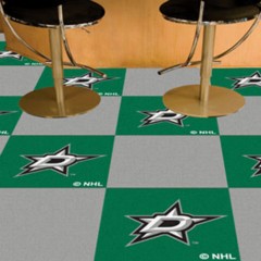 Carpet Tile NHL Dallas Stars 18x18 inches 20 per carton