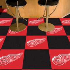 Carpet Tile NHL Detroit Red Wings 18x18 inches 20 per carton