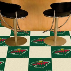 Carpet Tile NHL Minnesota Wild 18x18 inches 20 per carton