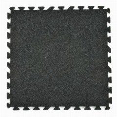 Plush Comfort Carpet Tile 5/8 Inch x 10x20 Ft. Kit Beveled Edges