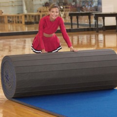 Cheerleading Mats 6x42 ft x 1-3/8 Inch Flexible Roll - Select