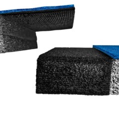 Flexi-Connect Cheer Stunt Mat 1-3/8 Inch 10x10 Ft. hook and look connection