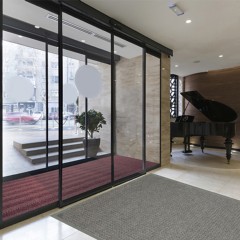 Waterhog Fashion Indoor Outdoor Entrance Mat 35 x 59 inches lobby.