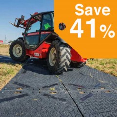 Greatmats Ground Protection Mat 1/2 Inch x 4x8 Ft.