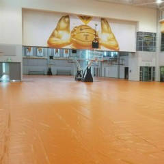 Gym Floor Cover 27 oz Vinyl per SF