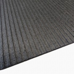Washbay Ribbed Rubber Mats 1/2 Inch 10x12 Ft Kit