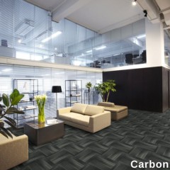 office carbon Diversions Commercial Carpet Tile .42 Inch x 50x50 cm per Tile