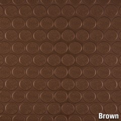 LonCoin II Featherweight Commercial Vinyl Roll 8x60 Ft. Brown close up
