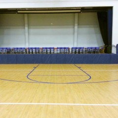 Stage Pad 12 Inch x 36 Inch Per LF with Hook and Loop with Top Return