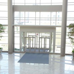 3M Nomad 8850 Heavy Duty Traffic Carpet Entrance Mat 3x5 Ft. in Sterling business entrance installation