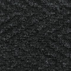 Chevron Carpet Indoor Entrance Mat 4x6 Ft. Charcoal texture close up