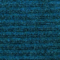 Tough Rib Carpet Entrance Mat 2x3 Ft. Blue texture close up