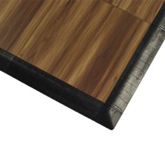 Espresso Oak Tap Dance Floor Kit corner border