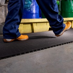 Greatmats Herongripa Matting Roll | Kitchen, Restaurant | Slip Resistant, Anti-Fatigue Mat | 2x33 ft Roll | Pattern: Open Grid | Oil and Fat Resistant Vinyl