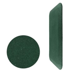 Recycled Rubber Mats for Under Swing Sets in green close up and vertical edge