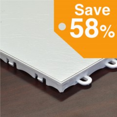 Basement Portable Floor Tile 5/8 Inch x 1x1 Ft.