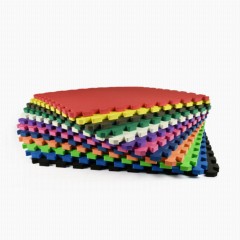 stack of all colors foam mats for home and kids