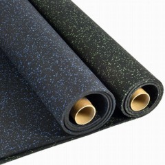 Rubber Flooring Roll Geneva 8 mm 10% Color Per SF