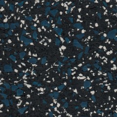 Action Sport Rubber Gym Tile Choice 35 % Color 1 Inch x 2x2 Ft. Rascal Blue close up