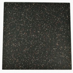 Straight Edge Tile 10% Color CrossTrain 1/4 Inch x 2x2 Ft. Pacific