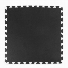 Rubber Gym Floor Mat Tile Utility 8 mm Black Mix